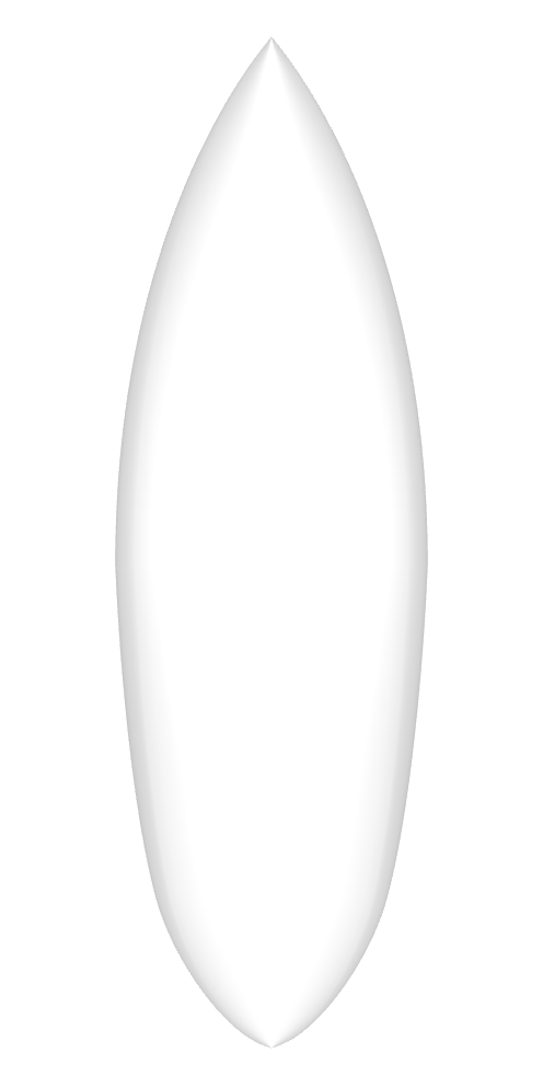 Twin fin round pin